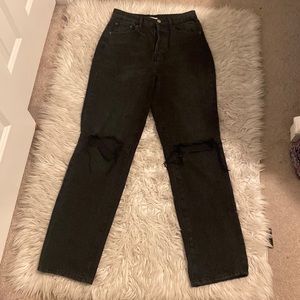 NWOT pacsun black dad jeans(must go)